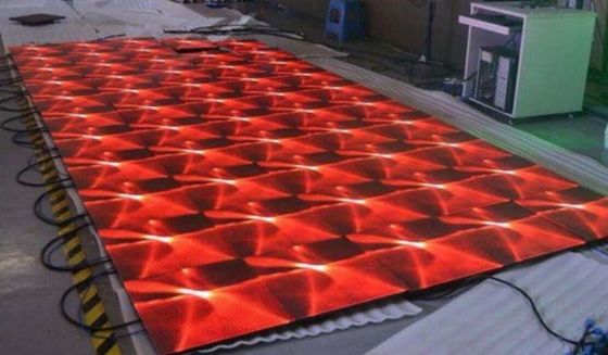 Iluminación de piso de baile de pantalla LED de ODM P4.81 ligera y duradera para eventos