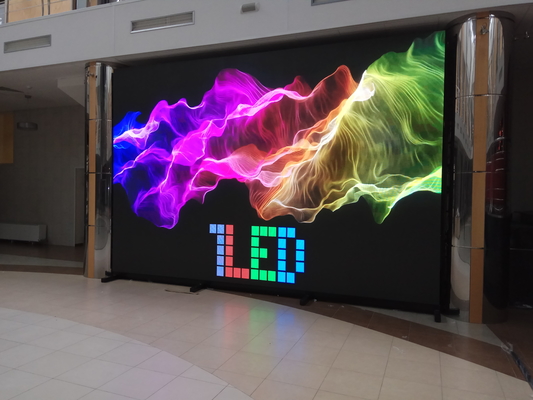 La alta resolución de IP21 P2.6 800nits llevó la exhibición de pantallas ISO14001