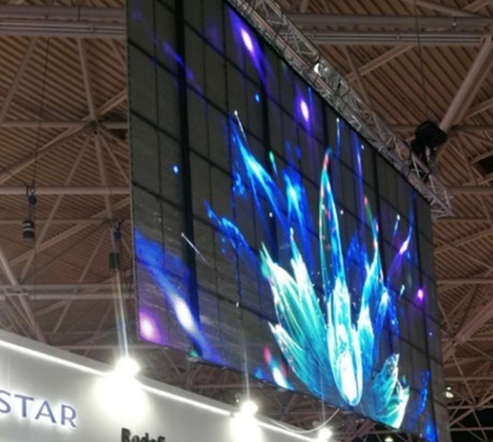 El vidrio transparente SMD2020 llevó la exhibición 1 16scan