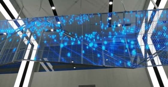 El vidrio transparente SMD2020 llevó la exhibición 1 16scan