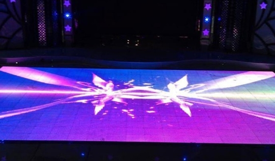 P6.25 Dance Floor interactivo llevó la exhibición 720Hz antiusura para la tienda al por menor