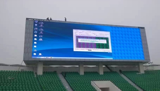 Módulo de la pantalla llevada de AC220V P8 6500cd/M2 para la publicidad constructiva al aire libre