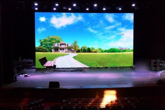 Pared de video LED de escenario portátil de alta resolución Longdaled P2 SMD1515