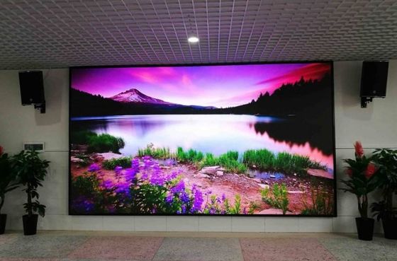 Pared de video LED de escenario portátil de alta resolución Longdaled P2 SMD1515