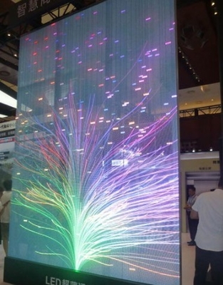 la alta transparencia de 5.6m m llevó la exploración 63775dots/M2 de la exhibición 11 de la ventana de la tienda