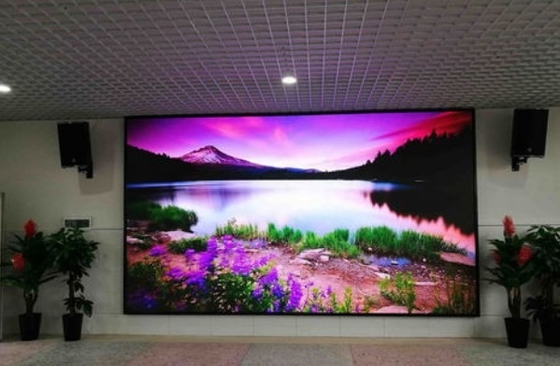 los paneles de exhibición llevados a todo color interiores de 320*160m m 1920hz a 3840hz