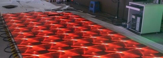 El disco encendió distancia de alquiler de opinión del M2 250*250m m 40m de los pixeles de Dance Floor 43222