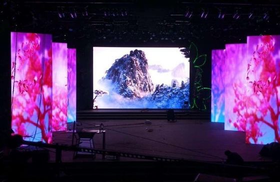 65536 puntos/ Cuadrado Led Stage Backdrop pantalla colgante SMD Display RGB 3IN1