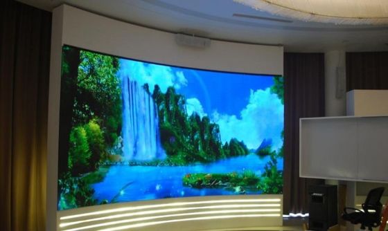 3840Hz Módulo LED Flexible Pantalla LED Curva Paneles de Video P2