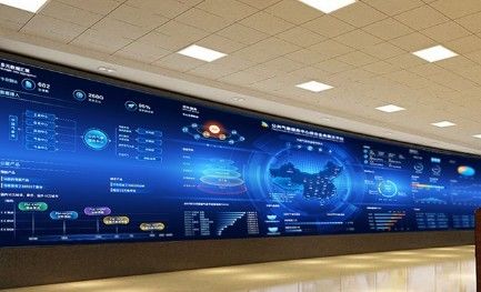 Pantalla de visualización del cartel de P1.875 Smart LED 480 x 480m m 80W/M2 de aluminio de fundición a presión a troquel