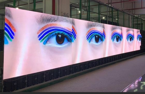 P1.86 Pequeños píxeles LED espesor peso ligero gabinete LED Aplicar para exhibición en museos