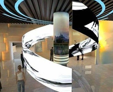 Kinglight 2020 flexibles a todo color interiores del módulo SMD del LED para el edificio de oficinas