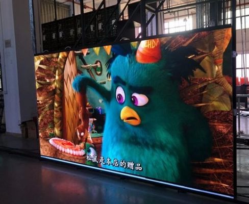 Pequeña pantalla LED 300W/montado en la pared ROHS CCC del M2 32 x 16 del pixel del centro comercial