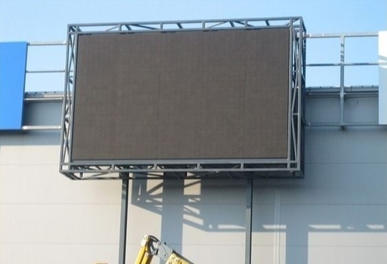 P6 al aire libre impermeable llevó la pared video gigante 1R1G1B de la exhibición 1200Hz