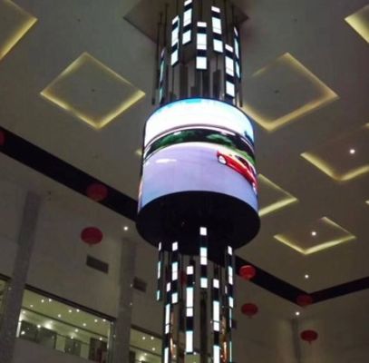 La publicidad durable flexible del módulo P4 de SMD2121 256×128m m LED exhibe interior
