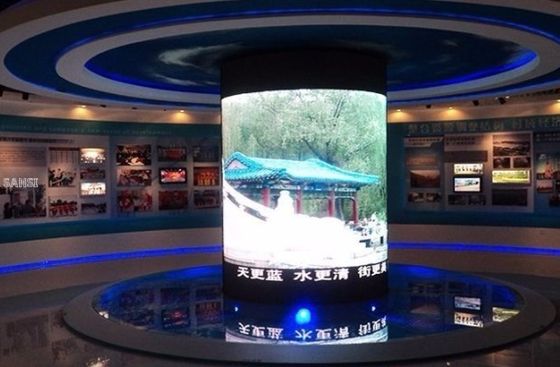 La publicidad durable flexible del módulo P4 de SMD2121 256×128m m LED exhibe interior