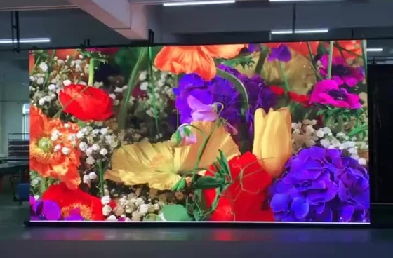 El panel IP43 de la pantalla del fondo de 256 del RGB P2.976 decoraciones de la etapa