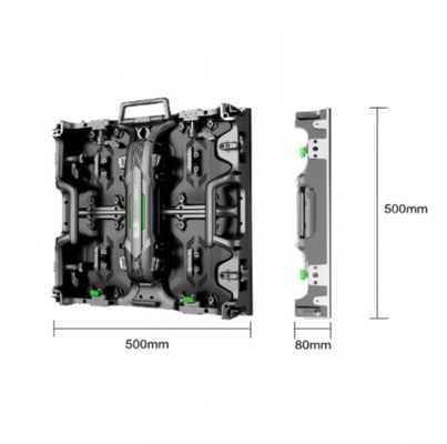 Panel de pantalla de fondo para decoración de escenarios 256 RGB P2.976 de ahorro de energía y seguridad IP43