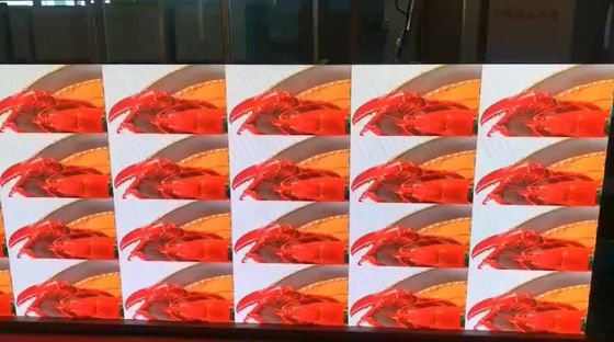 P1.875 Display Led de Pitch de pequeños píxeles Ultra delgado 600 * 337.5mm gabinete para animación