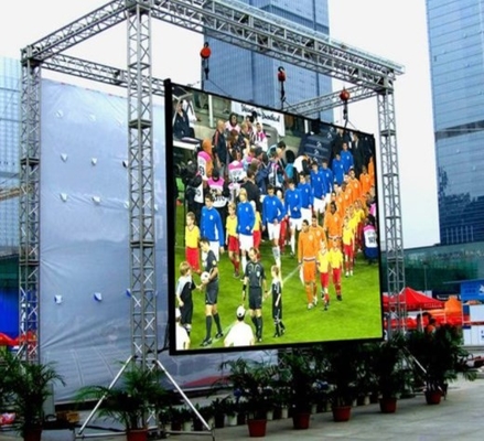 El panel de pared de alquiler video al aire libre de la pantalla LED 3m m para el centro comercial