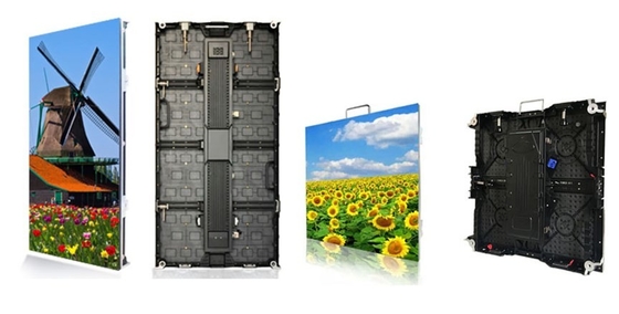 Pared video al aire libre interior de P3.91 500x1000m m de la pantalla de alquiler a todo color LED de la pantalla LED