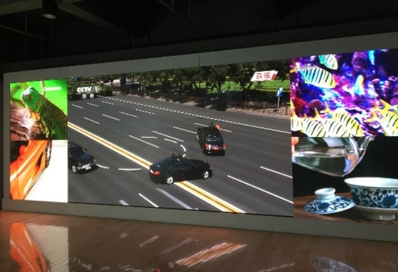 Ángulo de visión amplio de la pequeña del pixel P2.5 pantalla de vídeo a todo color interior de la pantalla LED LED
