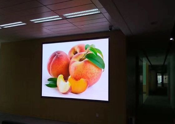 Publicidad P3.076 Indoor Full Color LED Display Aluminio de fundición a presión