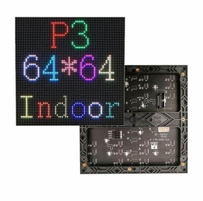 La pantalla LED a todo color interior de la publicidad P3 192x192m m a presión aluminio de la fundición