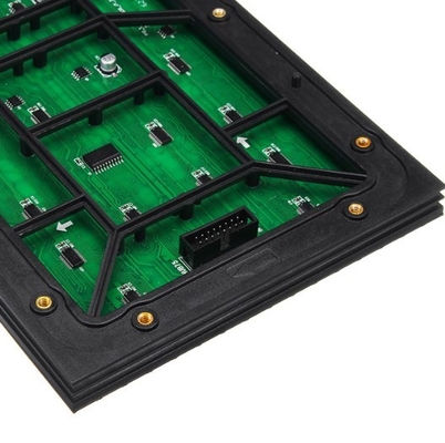 Solo tipo SMD3535 del pilar de las pantallas LED al aire libre de 1R1G1B P10