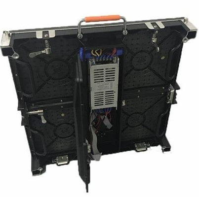 El gabinete de pantalla LED de alquiler interior P4.81 a presión el aluminio 500mmx500m m de la fundición