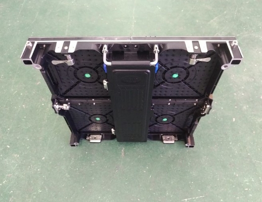 El gabinete de pantalla LED de alquiler interior P4.81 a presión el aluminio 500mmx500m m de la fundición