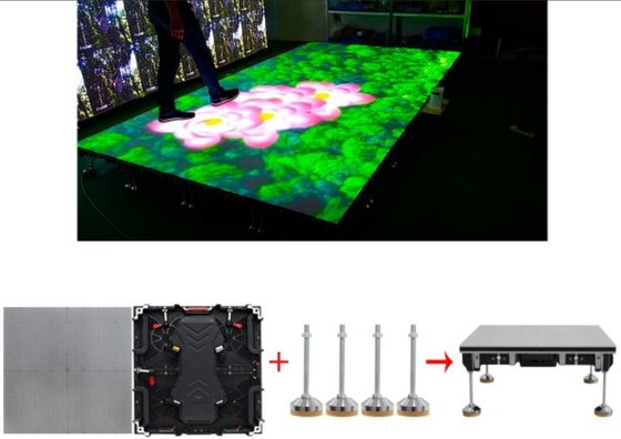 La boda de IP65 LED Dance Floor artesona P3.91 la boda Dance Floor para el partido del acontecimiento