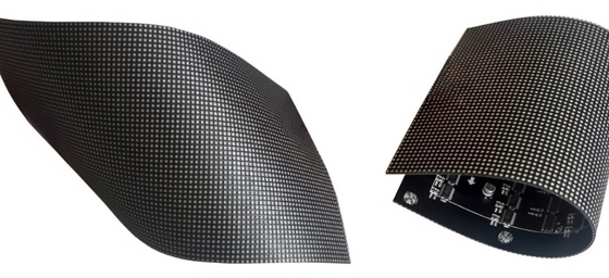 La pantalla LED suave interior de HD P2.5 SMD curvó el módulo flexible llevado interior