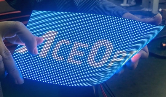 Echada suave P2.5 del pixel del panel del módulo suave SMD de la pantalla LED de la flexibilidad del ODM del OEM