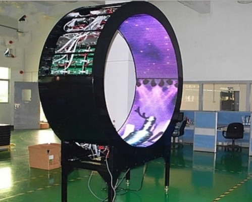 el panel flexible interior curvado 240X120m m del módulo de la pantalla SMD1515 P2 LED de la pantalla LED