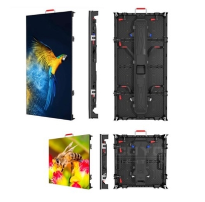 La prenda impermeable al aire libre IP65 de la pantalla LED de alquiler P3.91 llevó la pared video