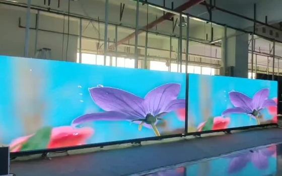 El alto de la pantalla HD del contexto de la etapa de P2.976 P3.91 P4.81 LED restaura brillo ajustable