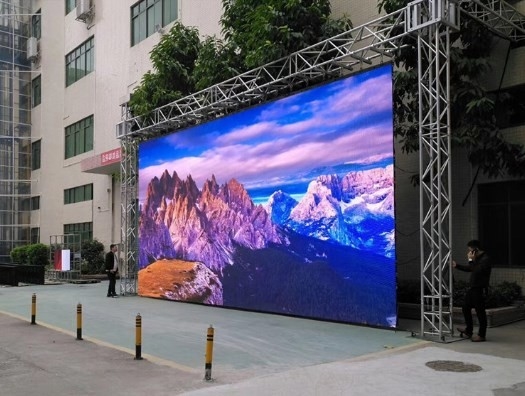 El alto de la pantalla HD del contexto de la etapa de P2.976 P3.91 P4.81 LED restaura brillo ajustable