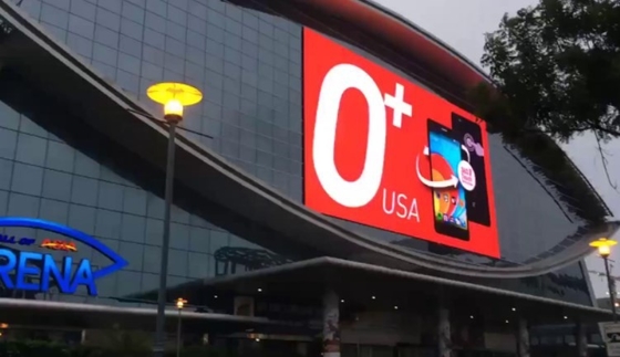 Paredes video al aire libre P4 de la pantalla LED adaptable a todo color de HD LED