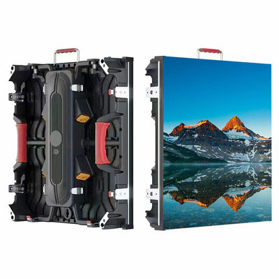 A presión el voltaje de alquiler del poder 5V de la pantalla de aluminio del gabinete P3.91 LED de la fundición