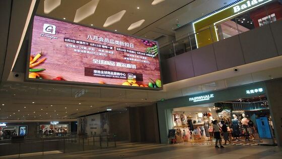 Gabinete LED ultradelgado de 22,5 mm de grosor, ligero, de alta resolución para sala de reuniones