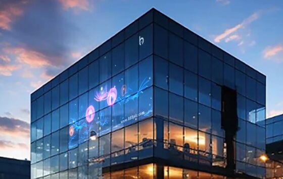 Fabricante chino de pantallas LED transparentes, que irradia un fuerte sentido de la tecnología.