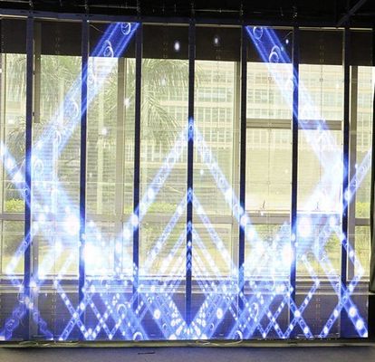 Alta pantalla llevada de cristal transparente 281trillion IC 2038 del brillo P7.8